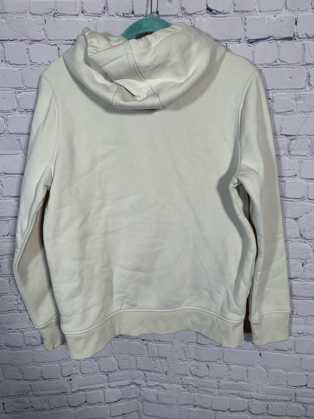 Carhartt Womens Relaxed Fit Pullover Hooded Sweatshirt Tan Size M Casual Outdoor - Picture 4 of 7